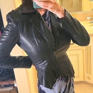 BLANKNYC Faux Leather Jacket,  XS